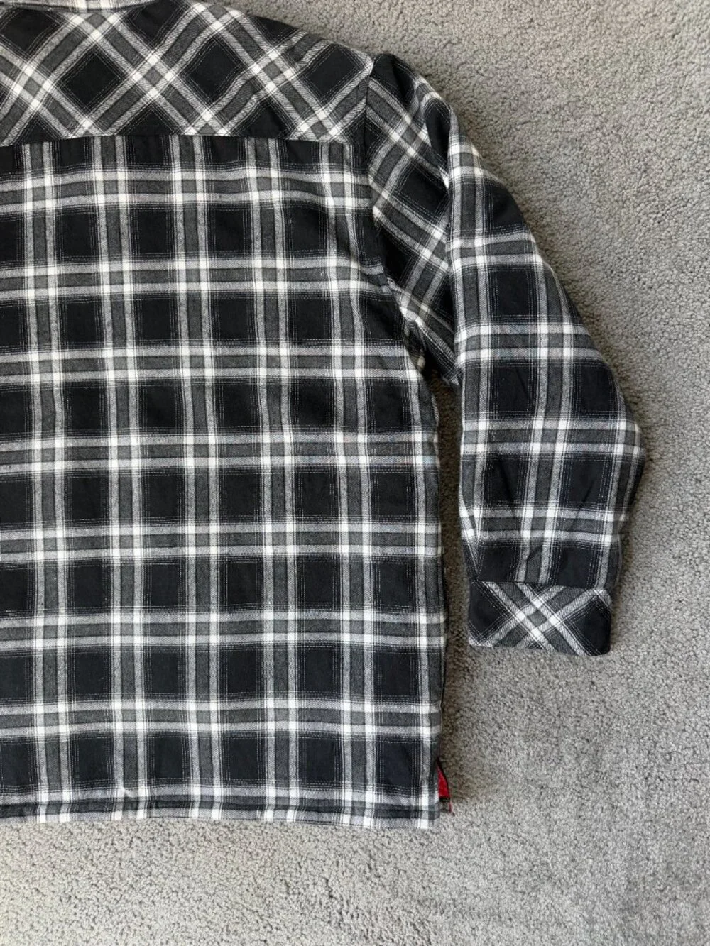 Snap-On Tools Choko Sawbuck Hackert Quilted Flannel Shacket Jacket Mens 3XL -NWT